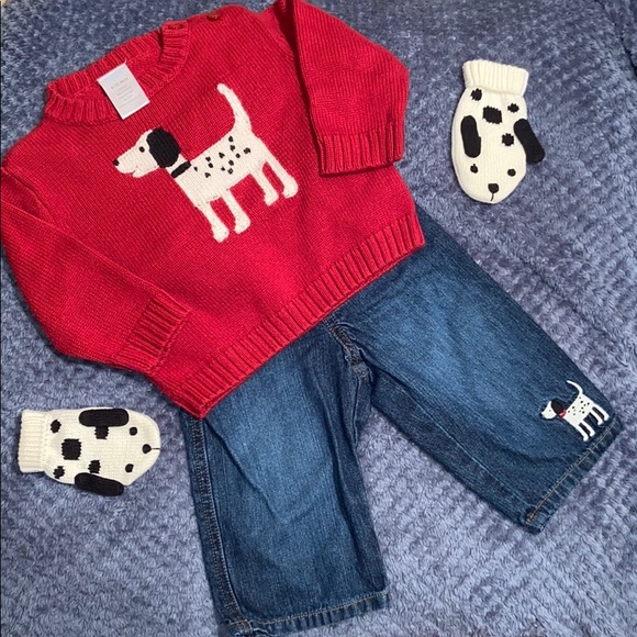 Gymboree boy’s 6-12 months Dalmatian set - Picture 2 of 8